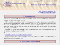 The CSS Pointers Group